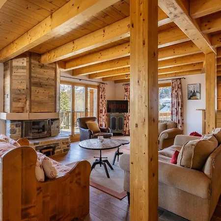 Coucou Luxury 10 Pax With Incredible Views And Garage La Tzoumaz