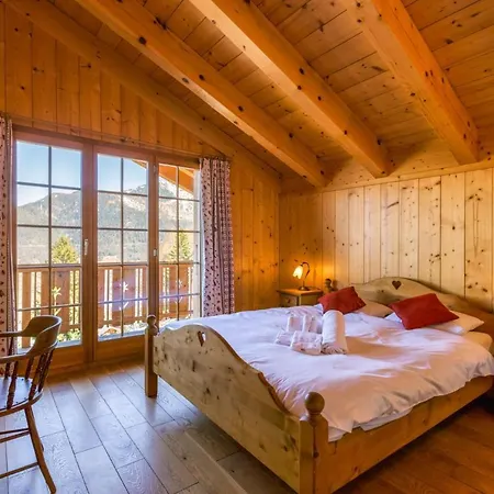 シャレー Coucou Luxury 10 Pax With Incredible Views And Garage *