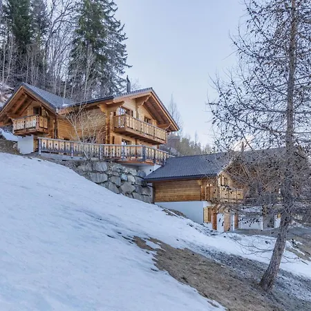 Chalet Coucou Luxury 10 Pax With Incredible Views And Garage La Tzoumaz